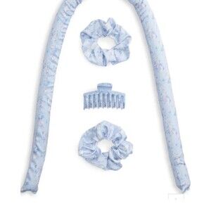 Goody Wet Brush X Love Shack Fancy Heatless Curl Set 4pc 💙 Blue